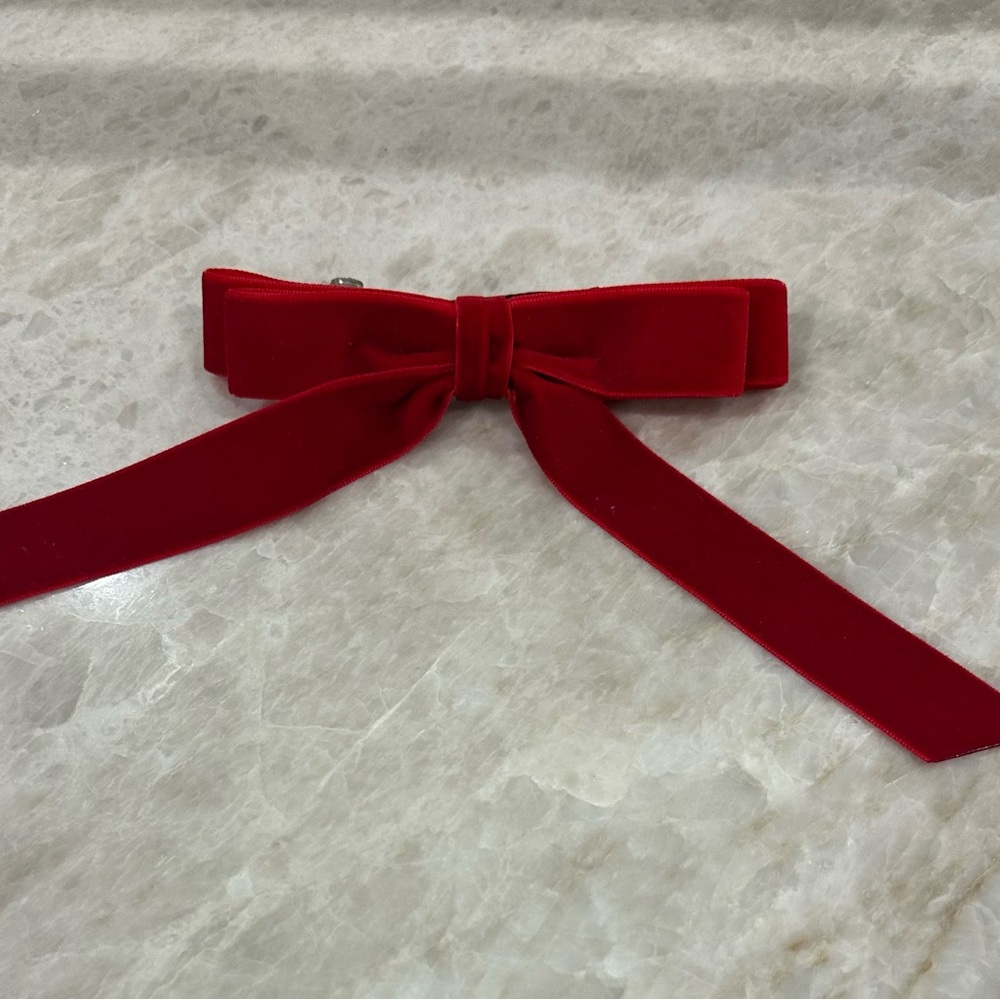 Red Velvet Bow